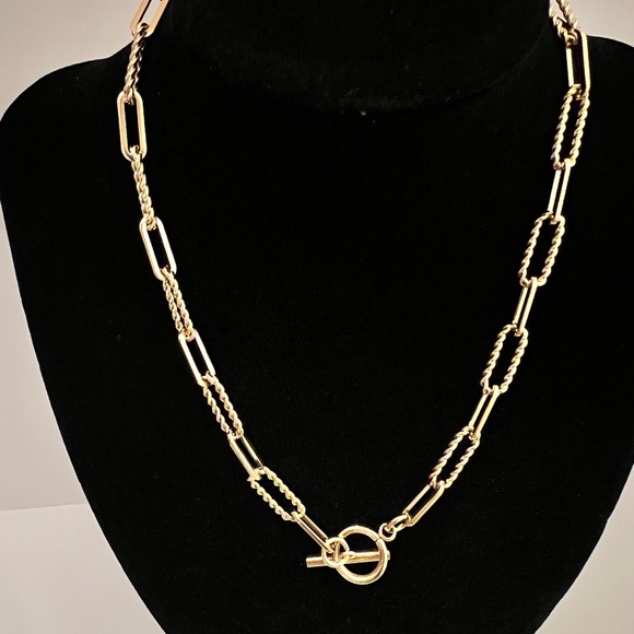None Jewelry - Gold Plated Necklace 16”